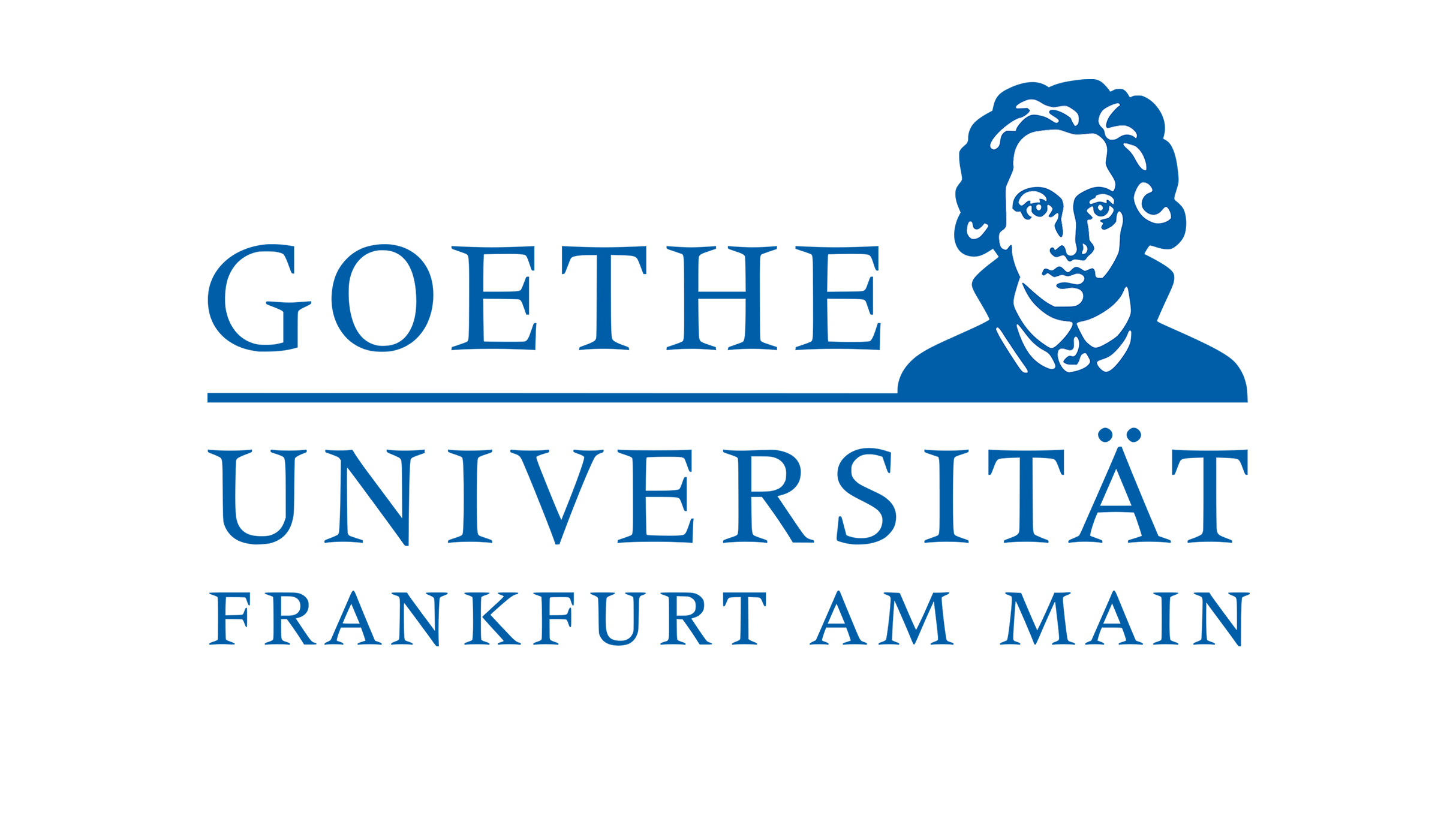 Logo der Goethe Universität Frankfurt am Main.