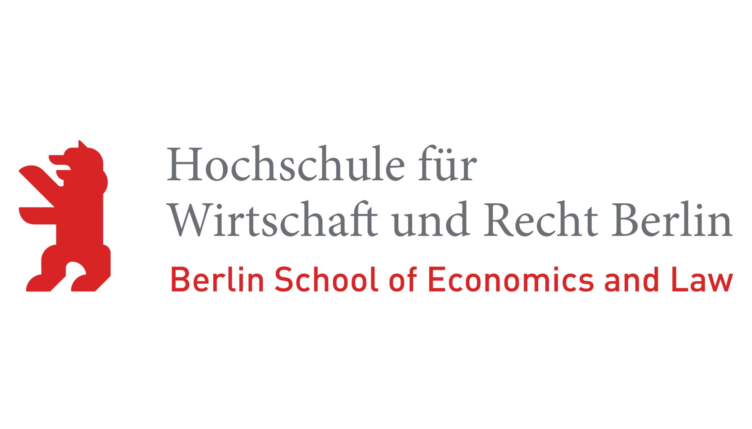 Logo der Hochschule für Wirtschaft und Recht Berlin.