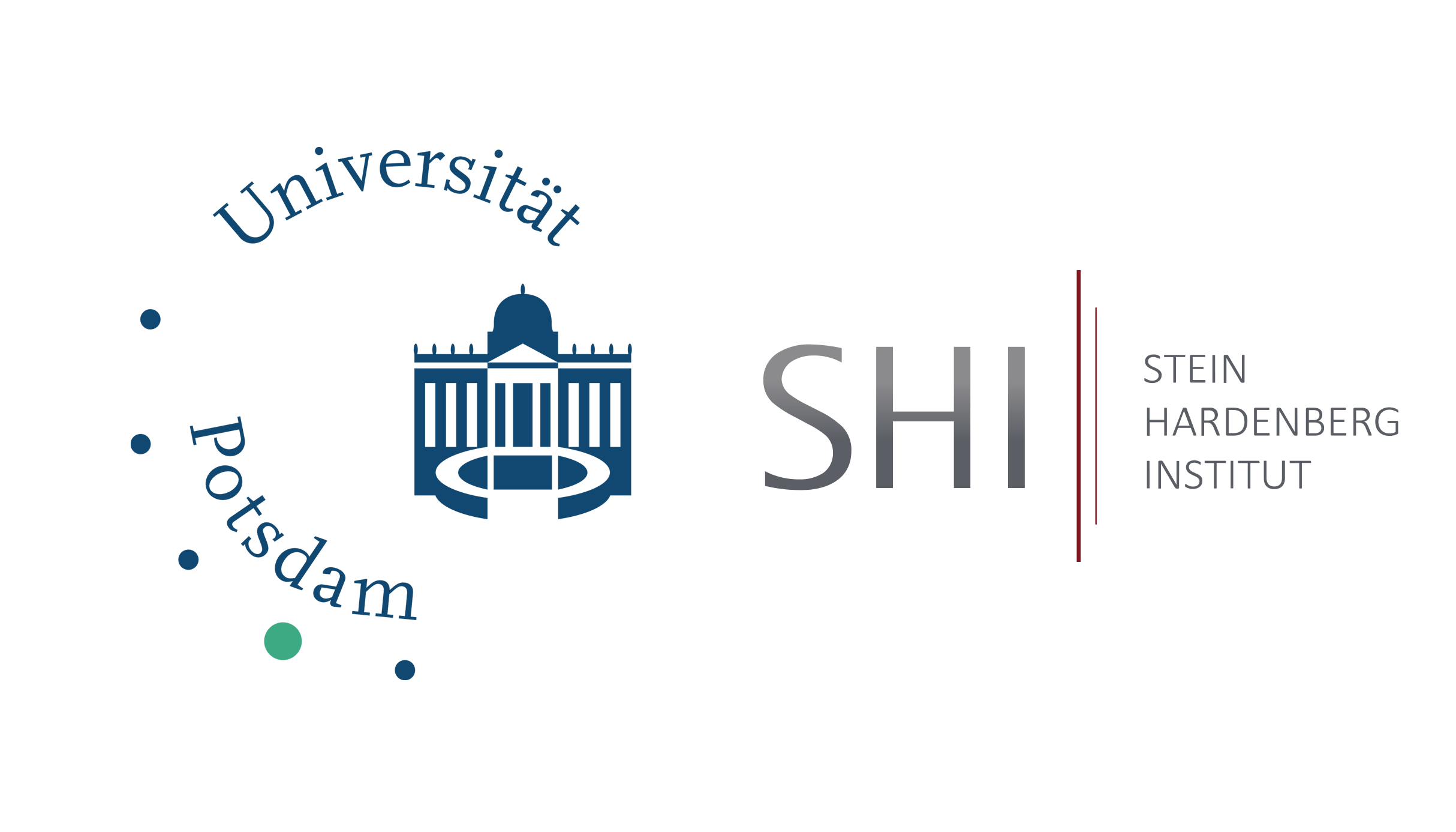 Logo der Universität Potsdam & SHI (Stein-Hardenberg Institut).