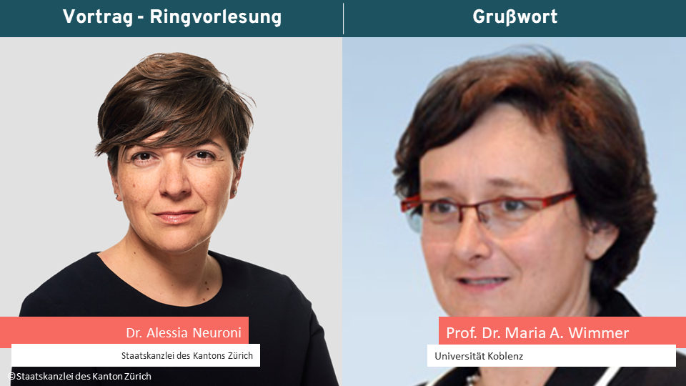 Portraitfoto von Dr. Alessia Neuroni und Prof. Dr. Maria A. Wimmer