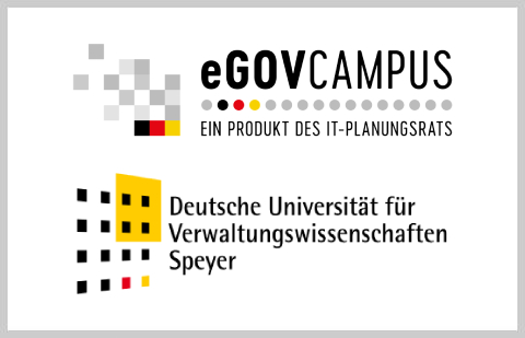 Logo des eGov-Campus und der DUV Speyer