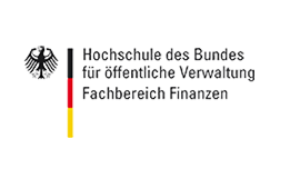 Logo der Hochschule des Bundes für öffentliche Verwaltung, Fachbereich Finanzen. – Zur Seite der Hochschule des Bundes für öffentliche Verwaltung, Fachbereich Finanzen