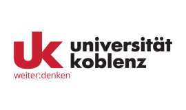 Logo der Universität Koblenz. – Zur Seite der Universität Koblenz