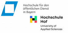 Logo der FHVR Bayern, Hochschule Hof (Hochschule für den öffentlichen Dienst in Bayern).